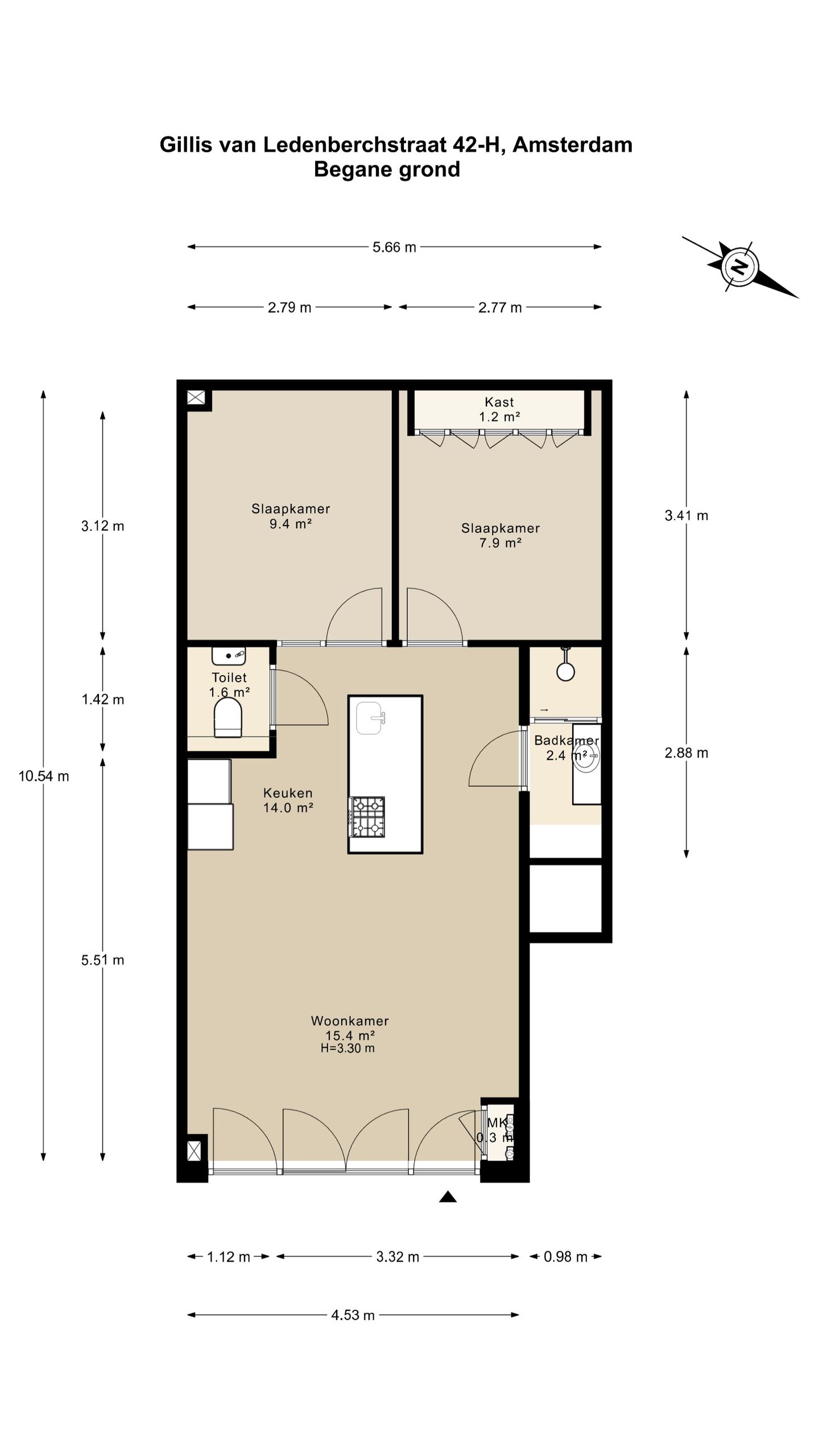 Foto 25 van Gillis van Ledenberchstraat 42-H