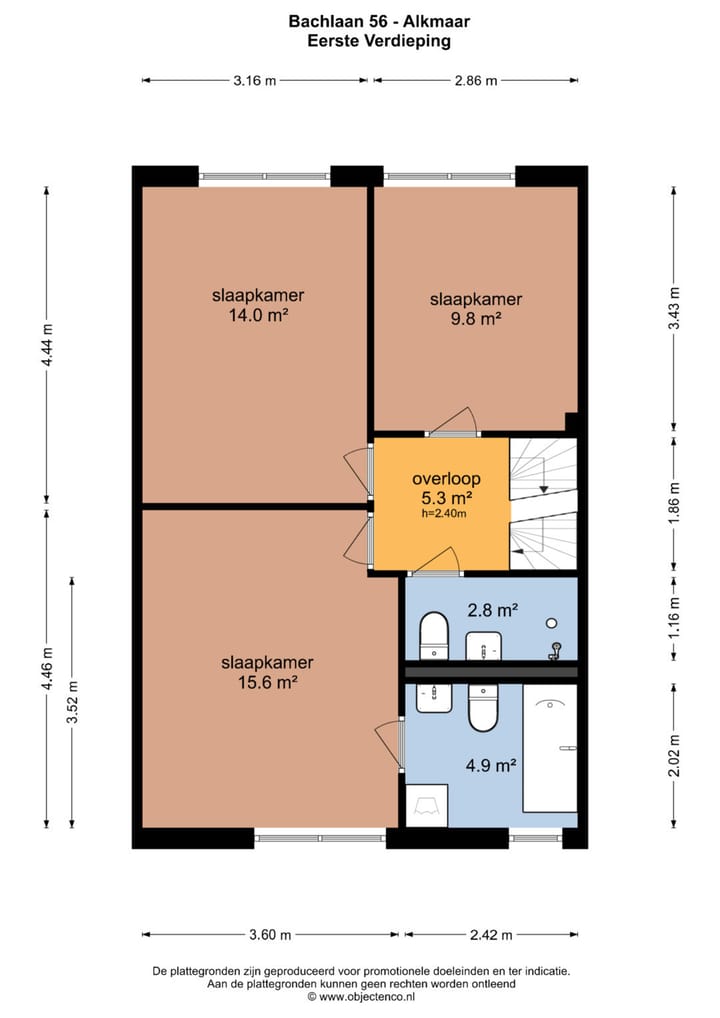 Foto 56 van Bachlaan 56