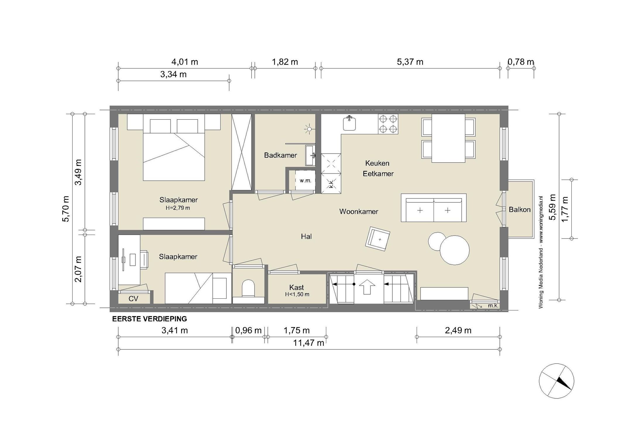 Foto 24 van Overtoom 431-1