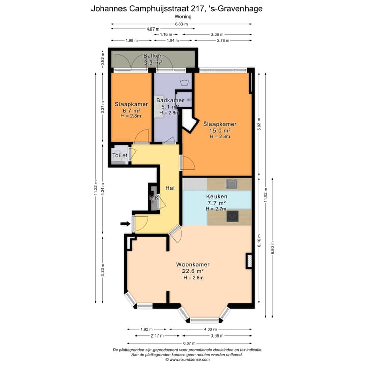 Foto 33 van Johannes Camphuijsstraat 217