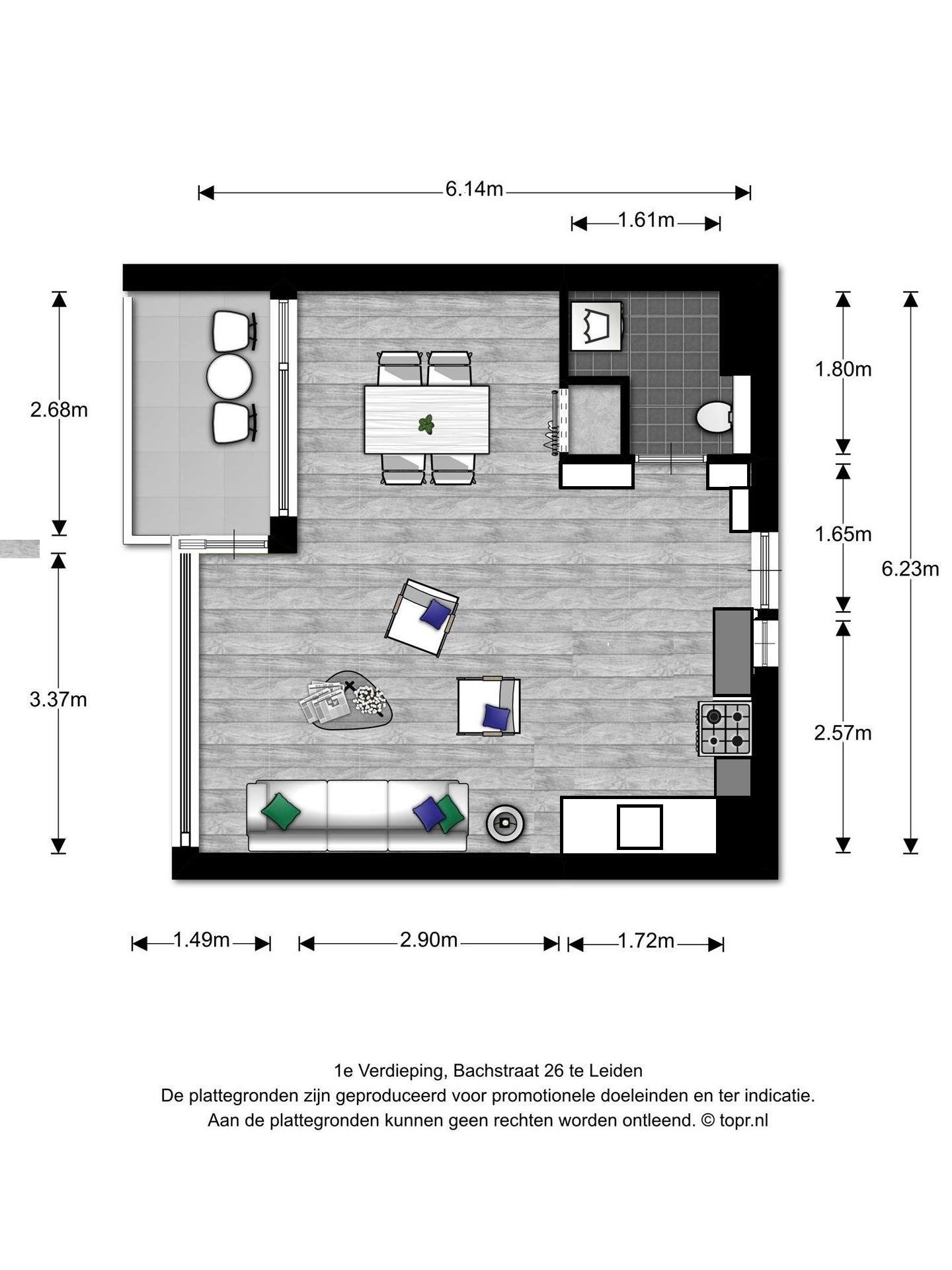 Foto 12 van Bachstraat 200-A