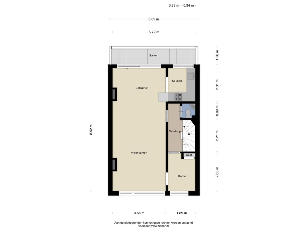 Foto 31 van Jaersveltstraat 76-B