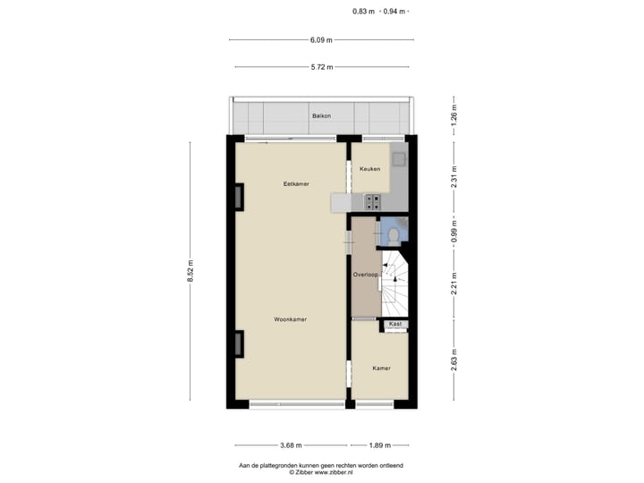 Foto 31 van Jaersveltstraat 76-B