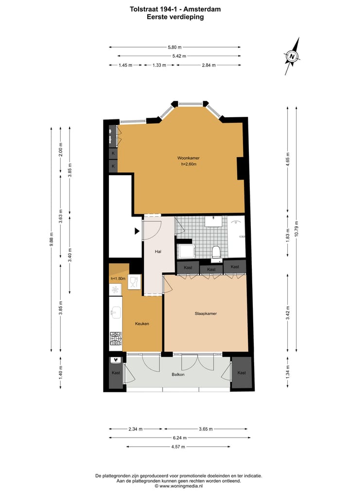 Foto 28 van Tolstraat 194-1