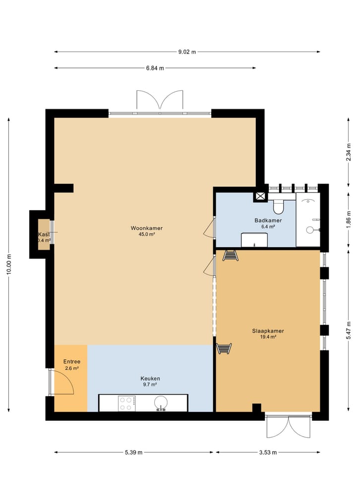 Foto 11 van Banjaertstraat 2-A