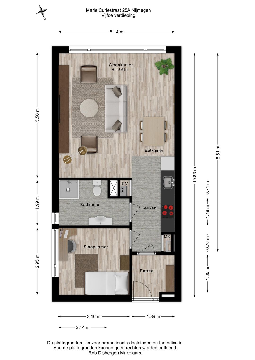 Foto 43 van Marie Curiestraat 25-A