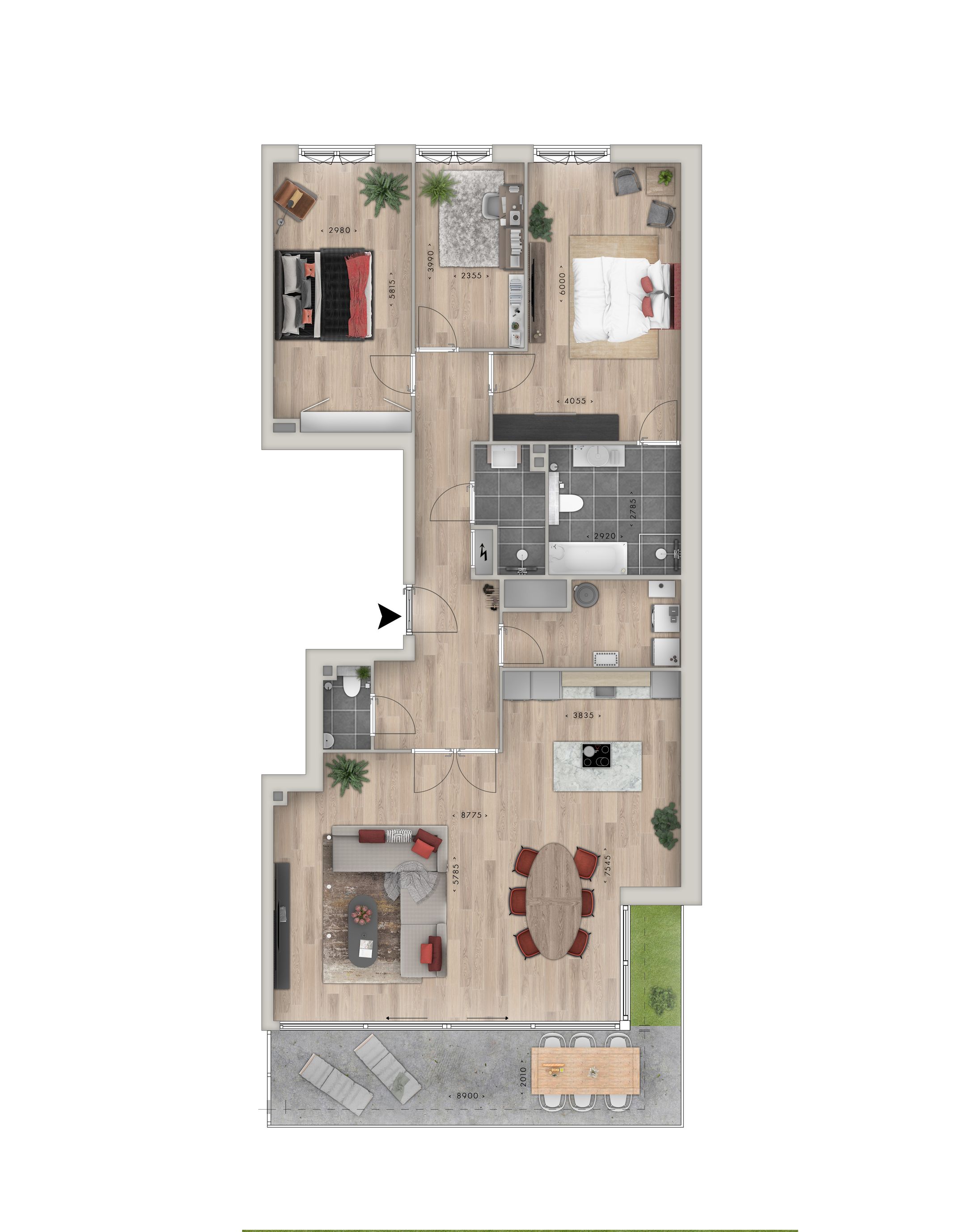 Penthouse bouwnummer (Bouwnr. 14), Den Haag, 2583BJ, Zuid-Holland, Nederland  