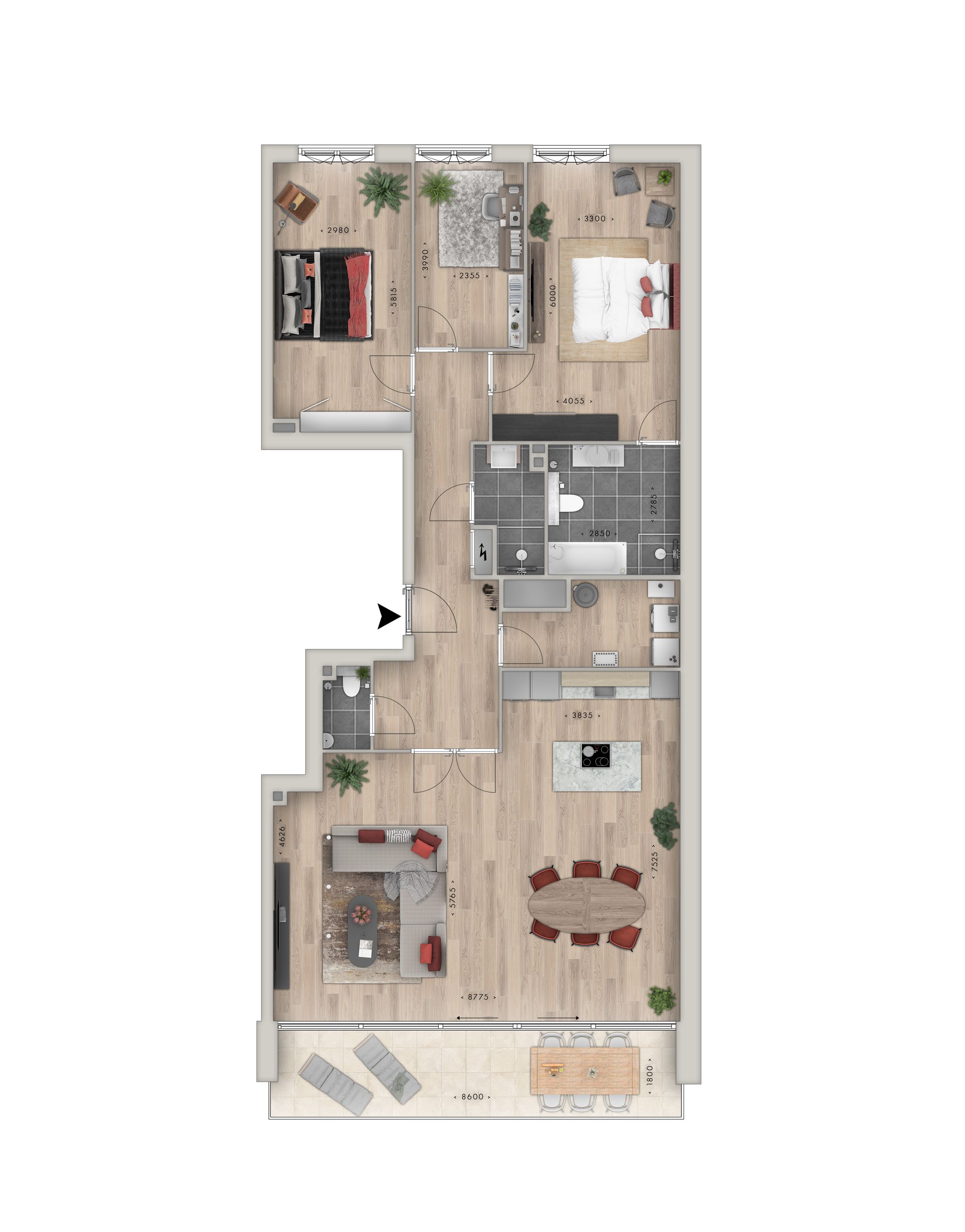 Appartement nummer (Bouwnr. 10), Den Haag, 2583BJ, Zuid-Holland, Nederland  