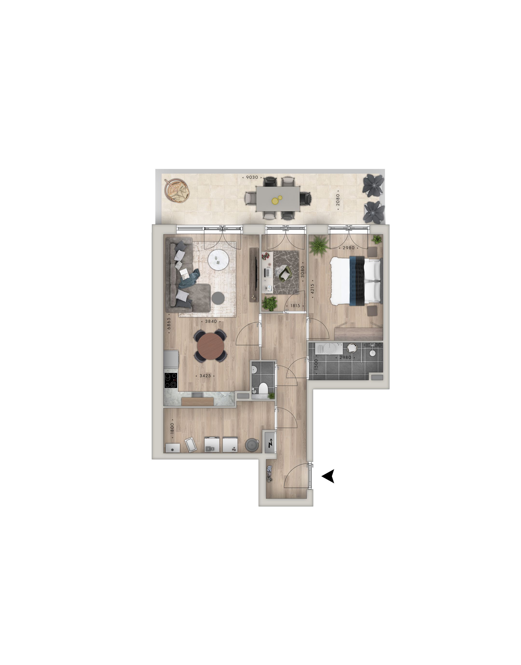 Appartement nummer (Bouwnr. 5), Den Haag, 2583BJ, Zuid-Holland, Nederland  