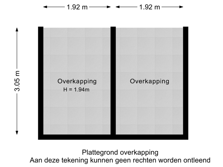 Overkapping