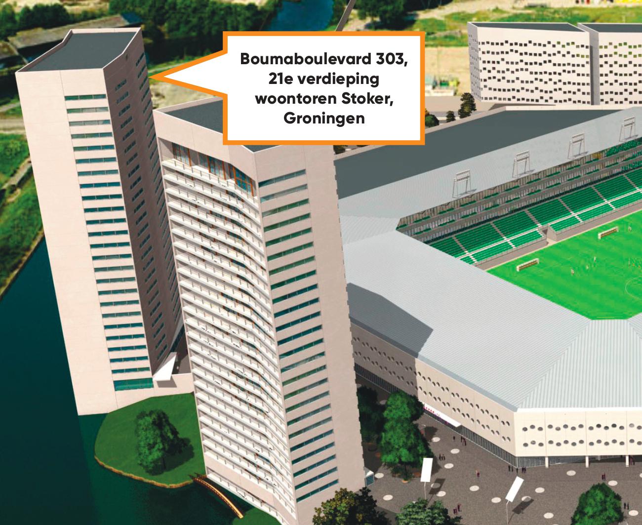 Boumaboulevard, 303, Groningen, 9723ZS, Groningen, Nederland 303 
