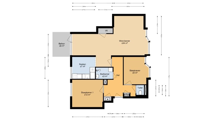 Foto 15 van Belgischestraat 4-B