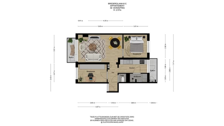 Foto 30 van G.A. Brederolaan 61-C