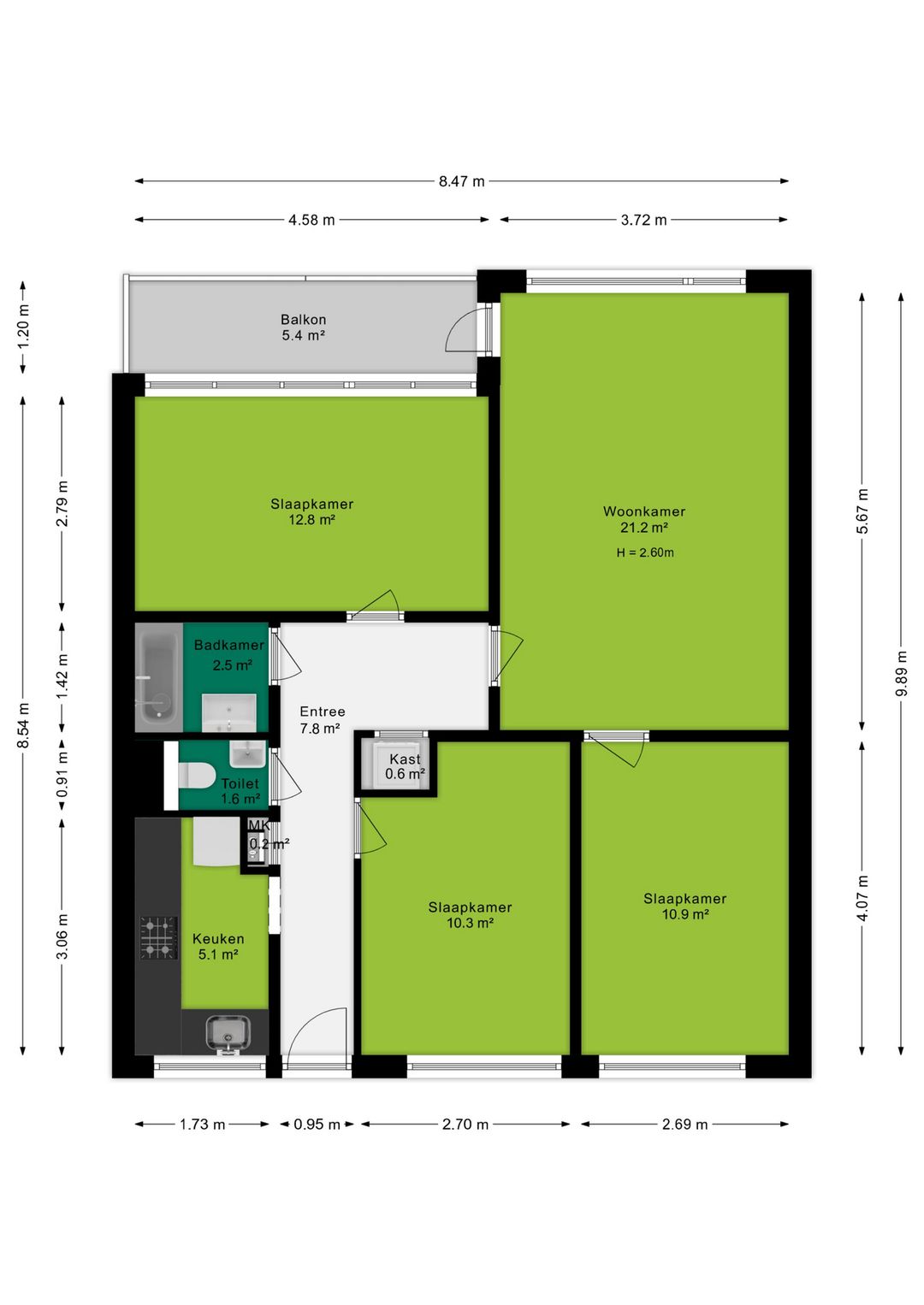 Foto 32 van Groen van Prinstererstraat 125