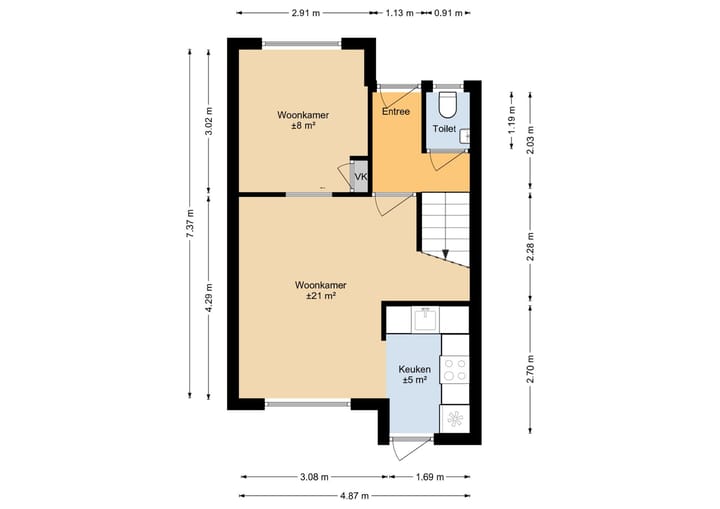 Foto 15 van Merwedestraat 43