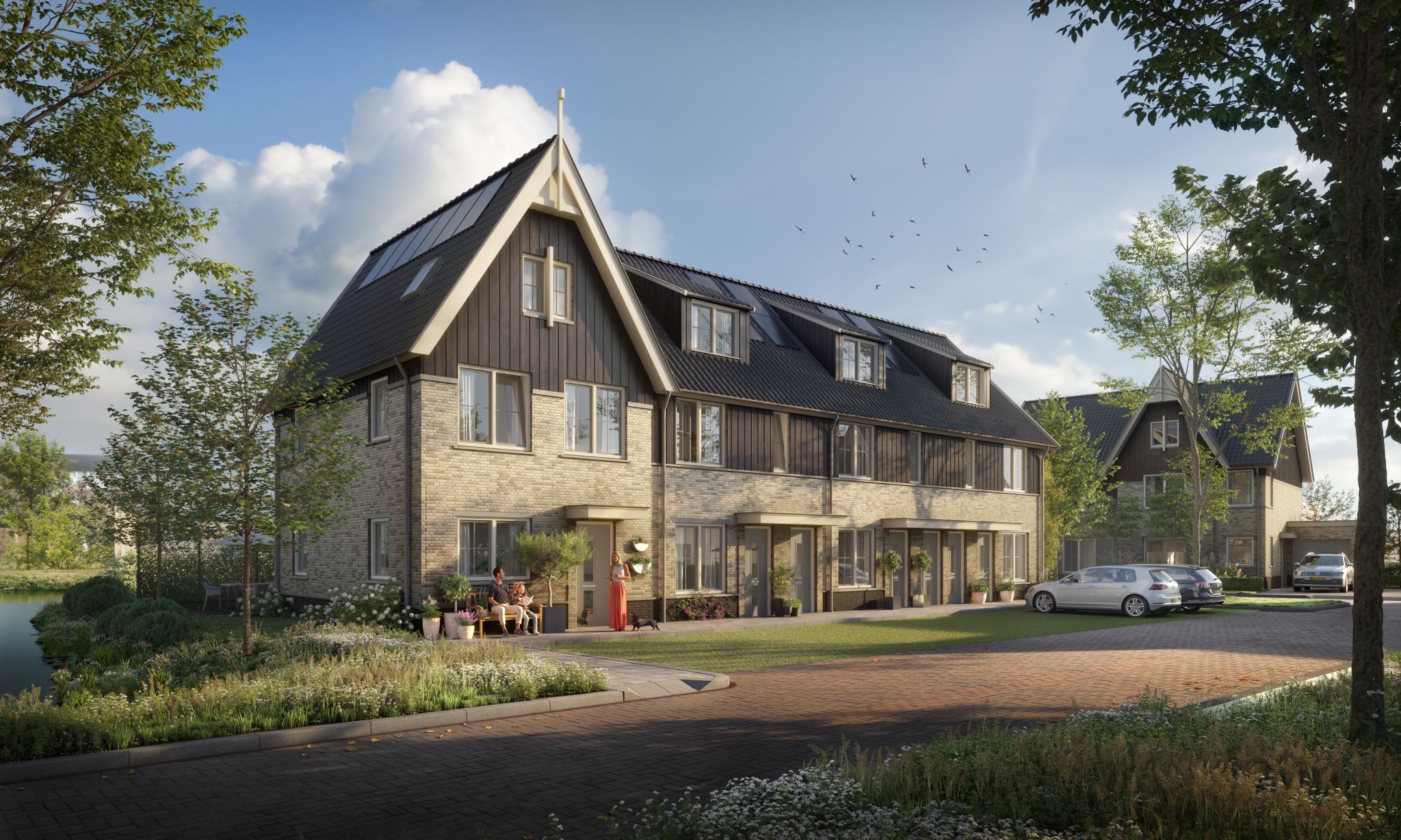 Type D2 benedenwoning (Bouwnr. 18), Reeuwijk, 2811DR, Zuid-Holland, Nederland  