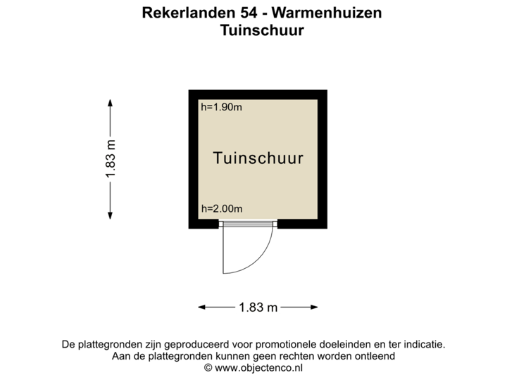 Tuinschuur