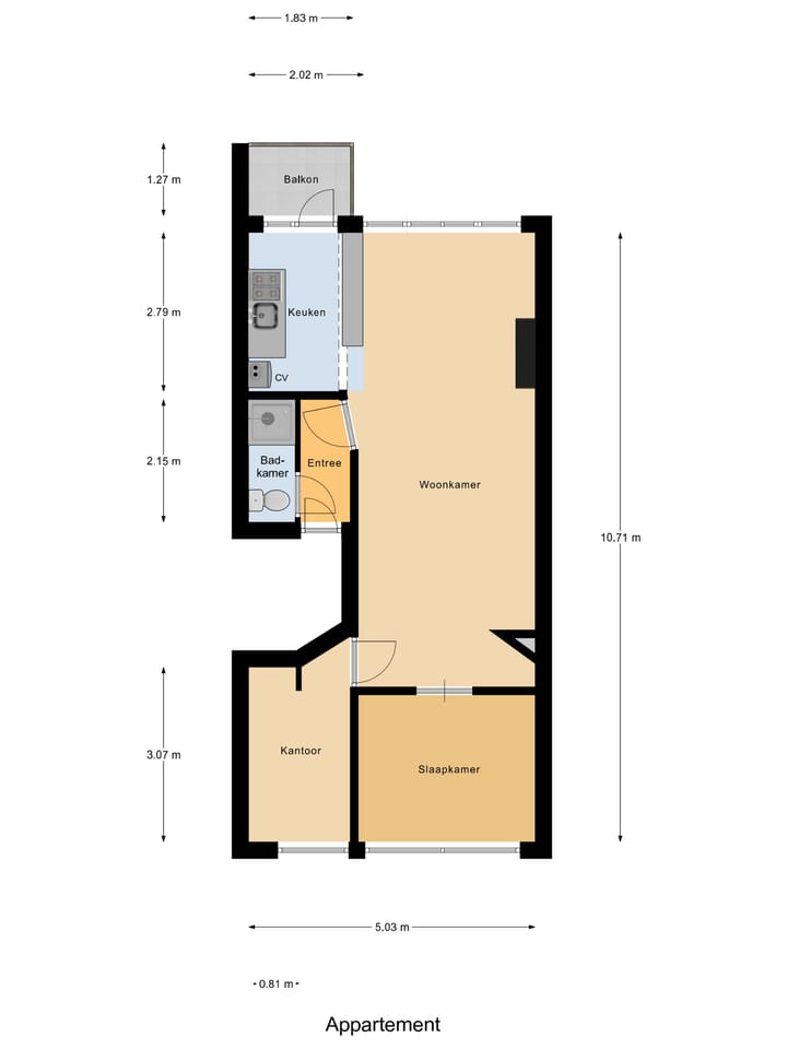 Foto 21 van Bergpolderstraat 50-A02