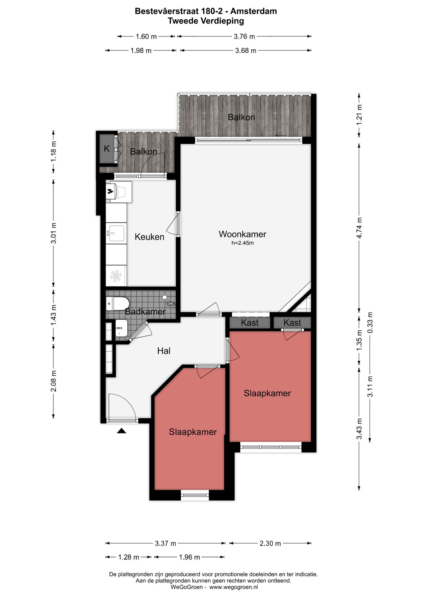 Foto 29 van Bestevâerstraat 180-2