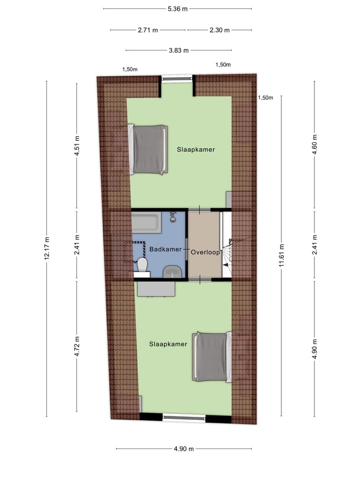 Foto 33 van Visserstraat 26-B