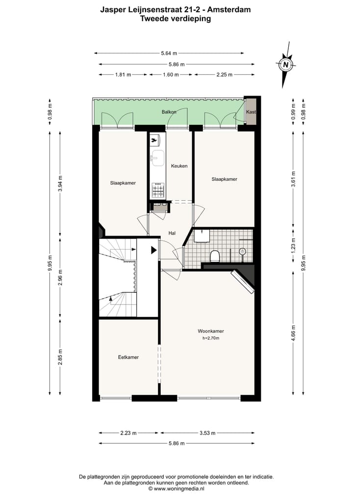 Foto 20 van Jasper Leijnsenstraat 21-2
