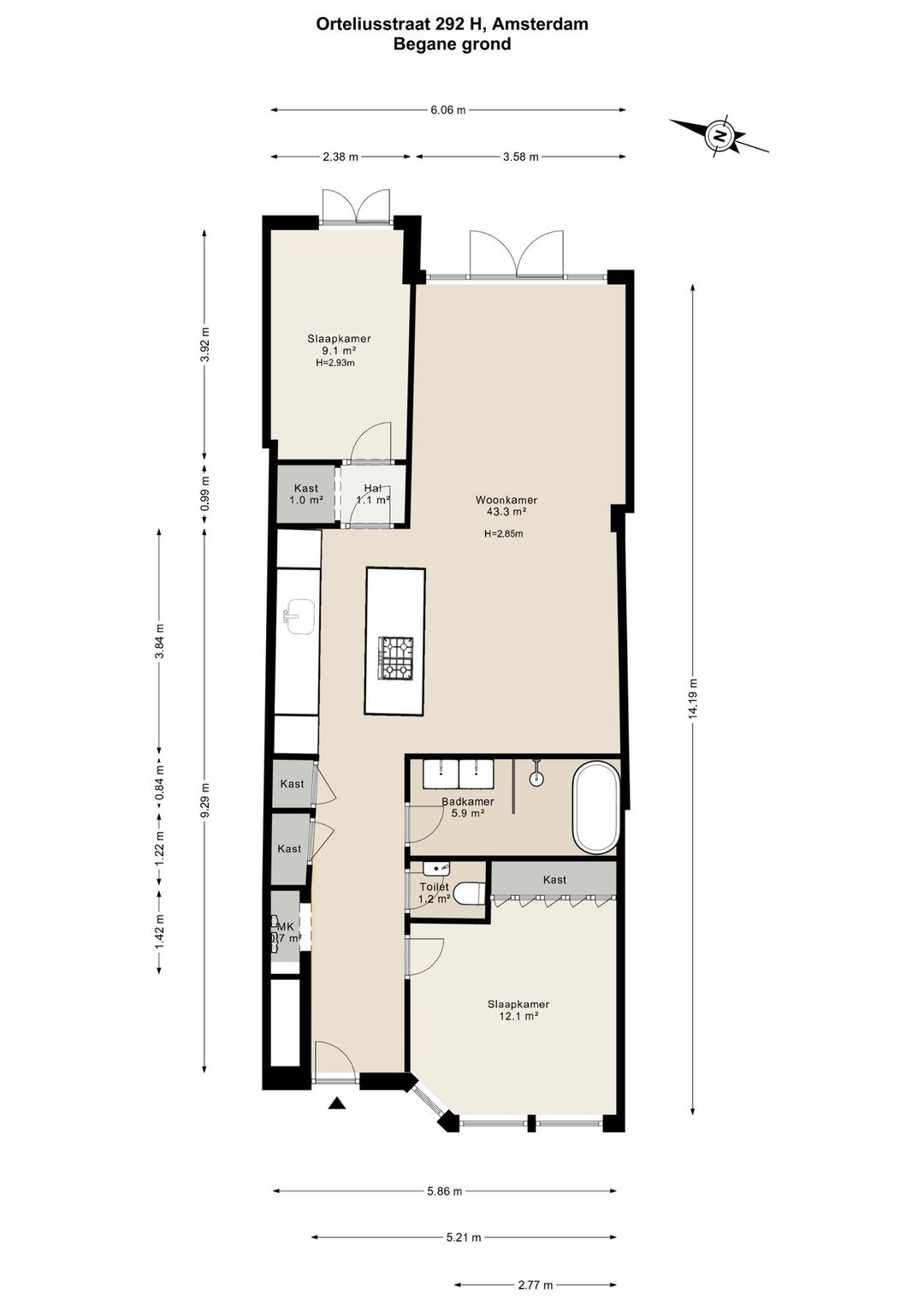 Photo 26 of Orteliusstraat 292-H