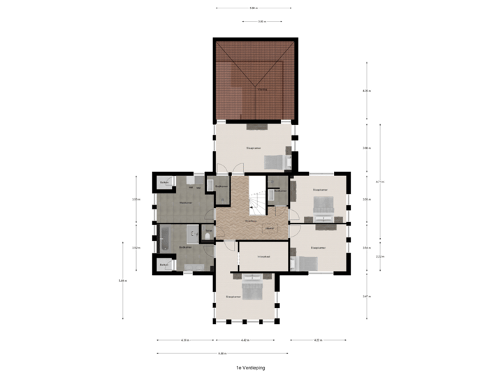 1e Verdieping