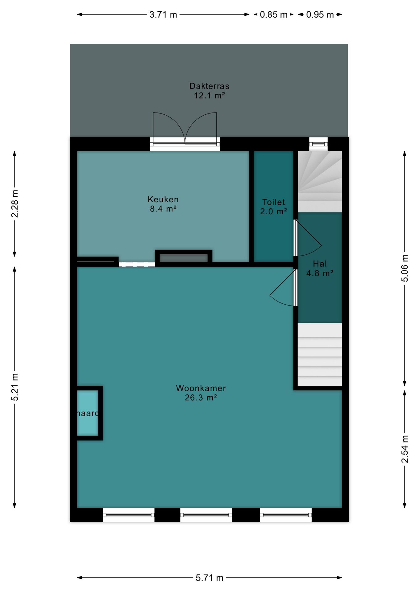Foto 42 van Tweede Hunzestraat 23-A