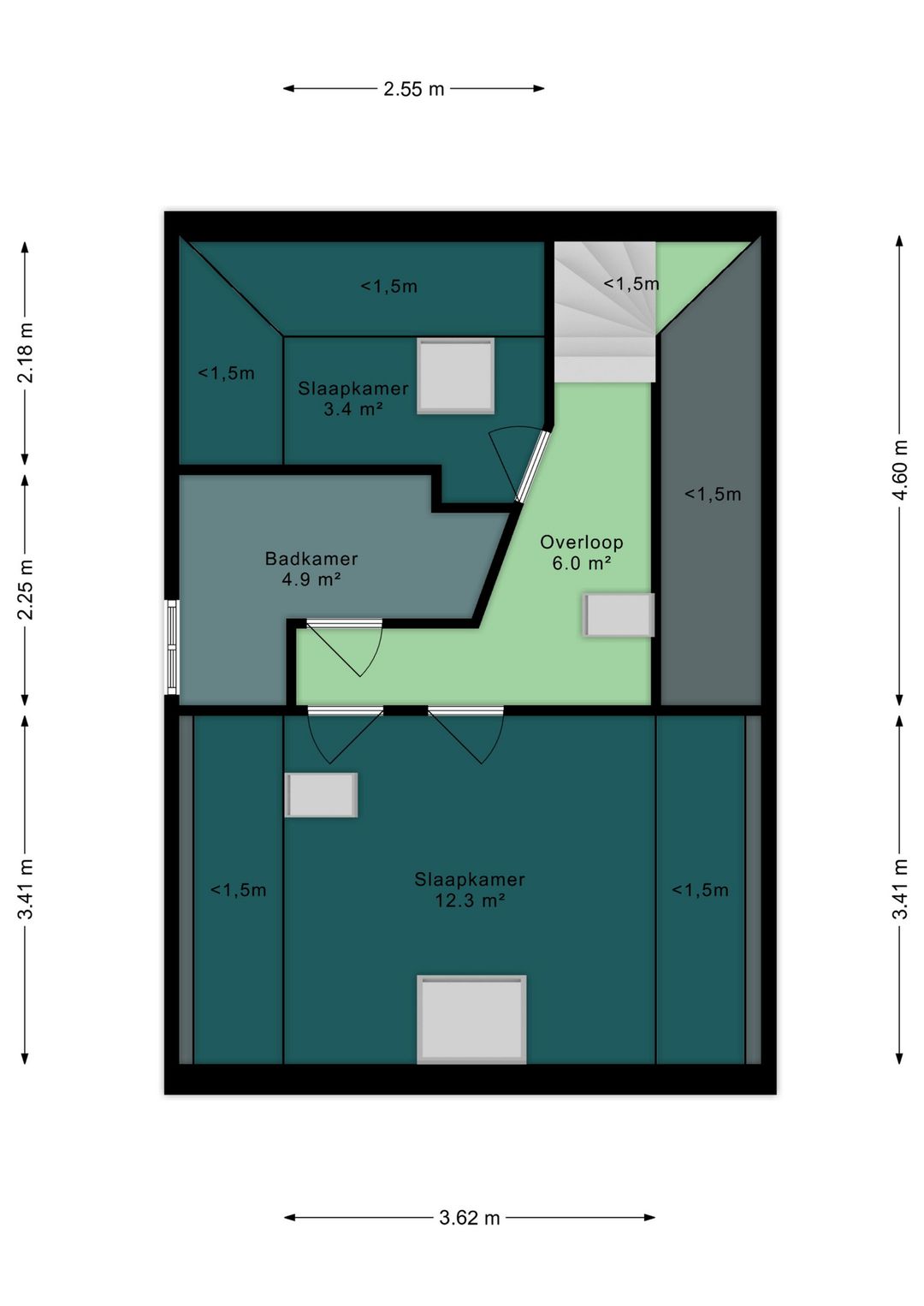 Foto 43 van Tweede Hunzestraat 23-A