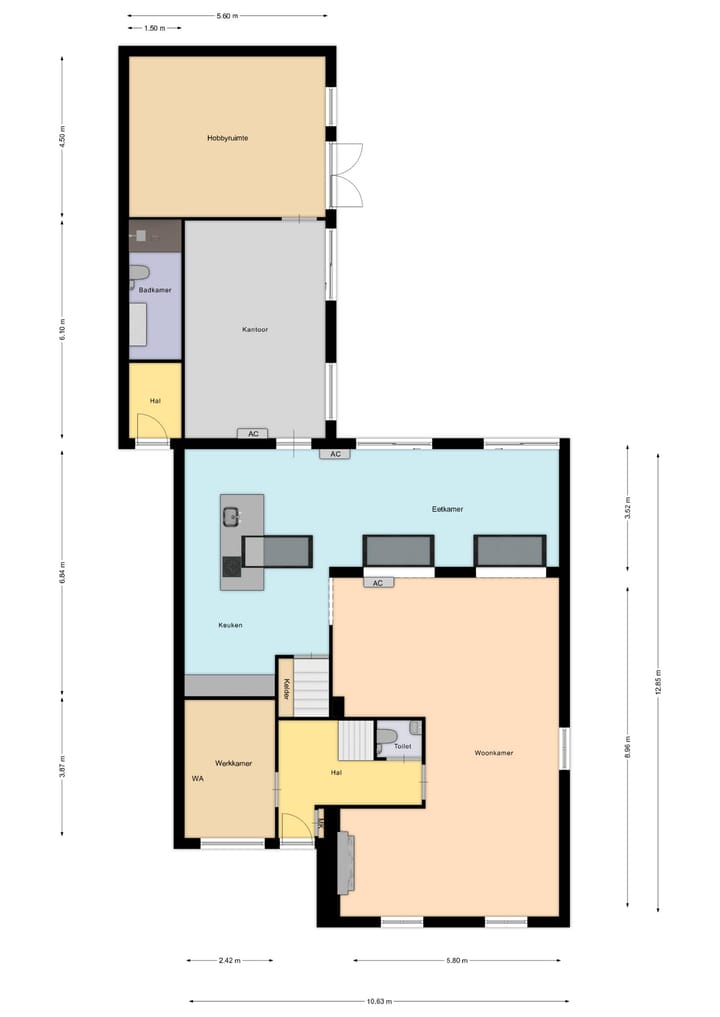 Foto 35 van Meerstraat 1-A