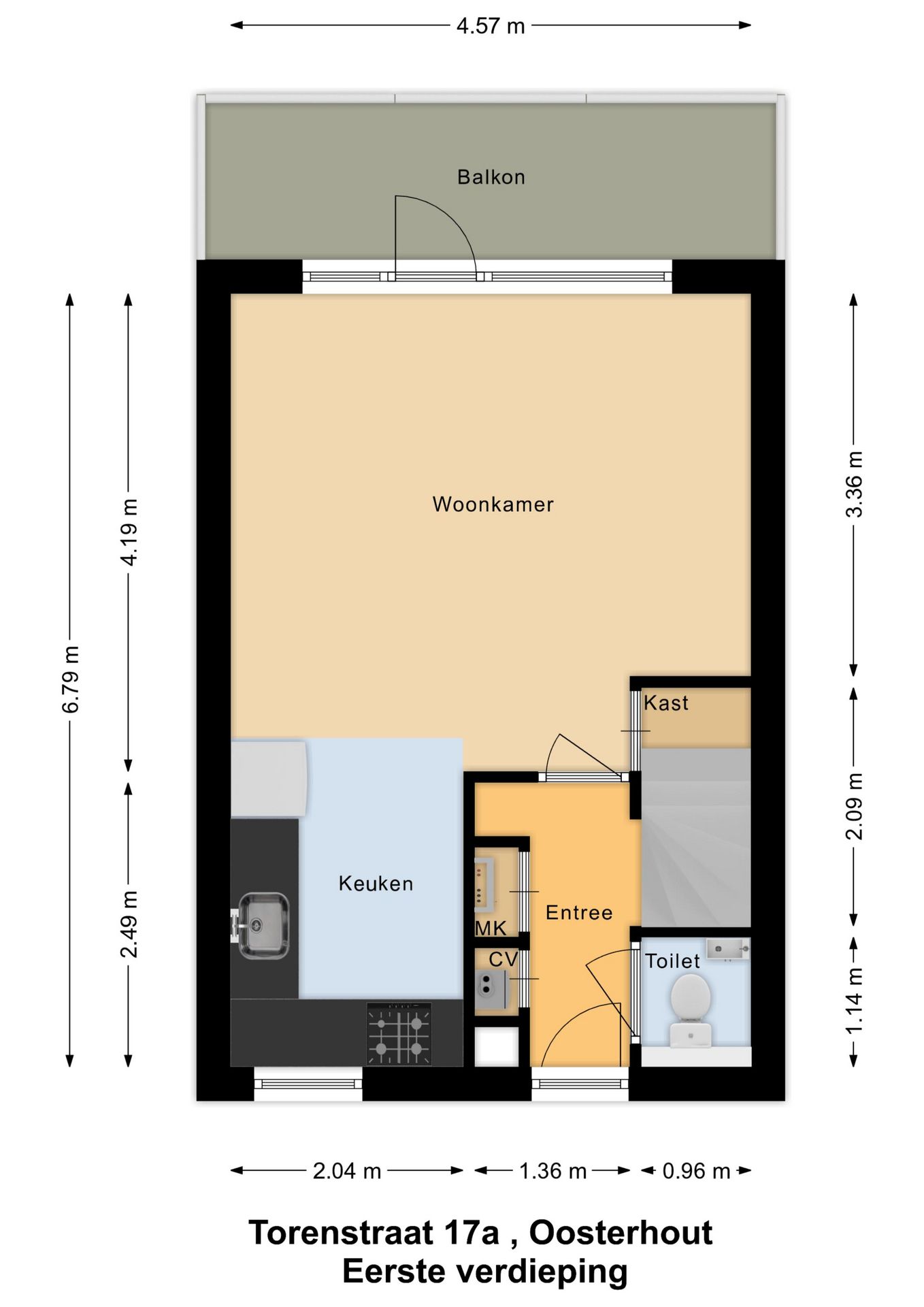 Foto 27 van Torenstraat 17-A