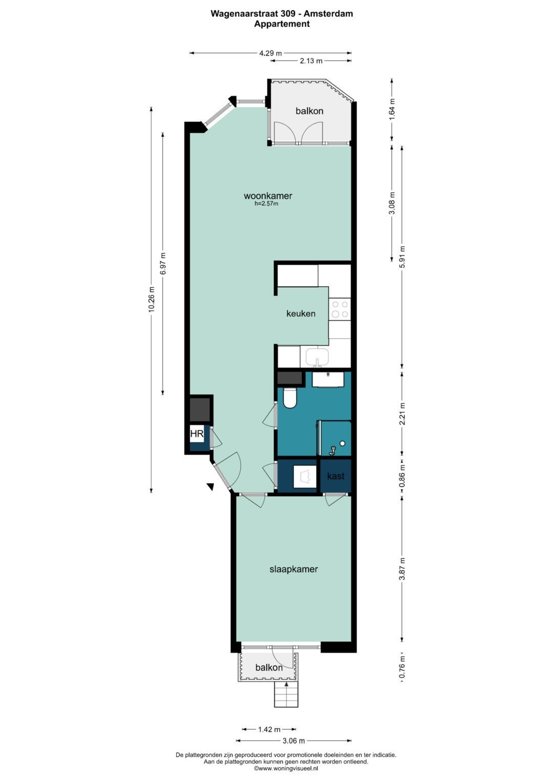 Foto 28 van Wagenaarstraat 309