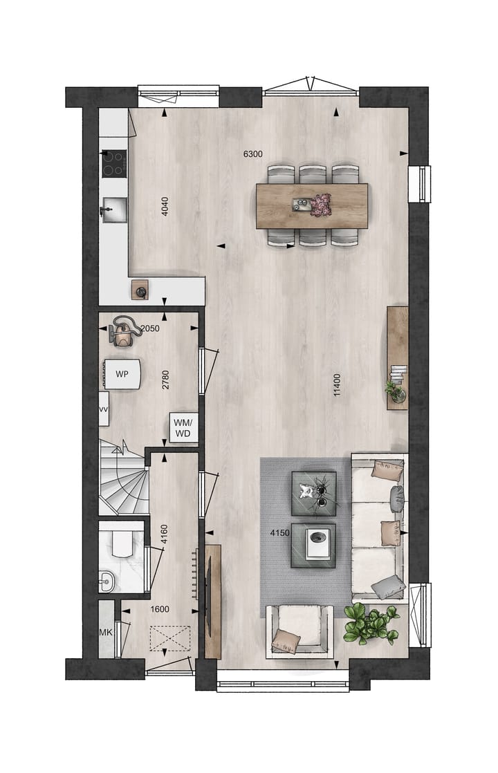 Photo 8 of Blanckx Ambacht: Pottenbakkerij (tweekap) (Bouwnr. 06)