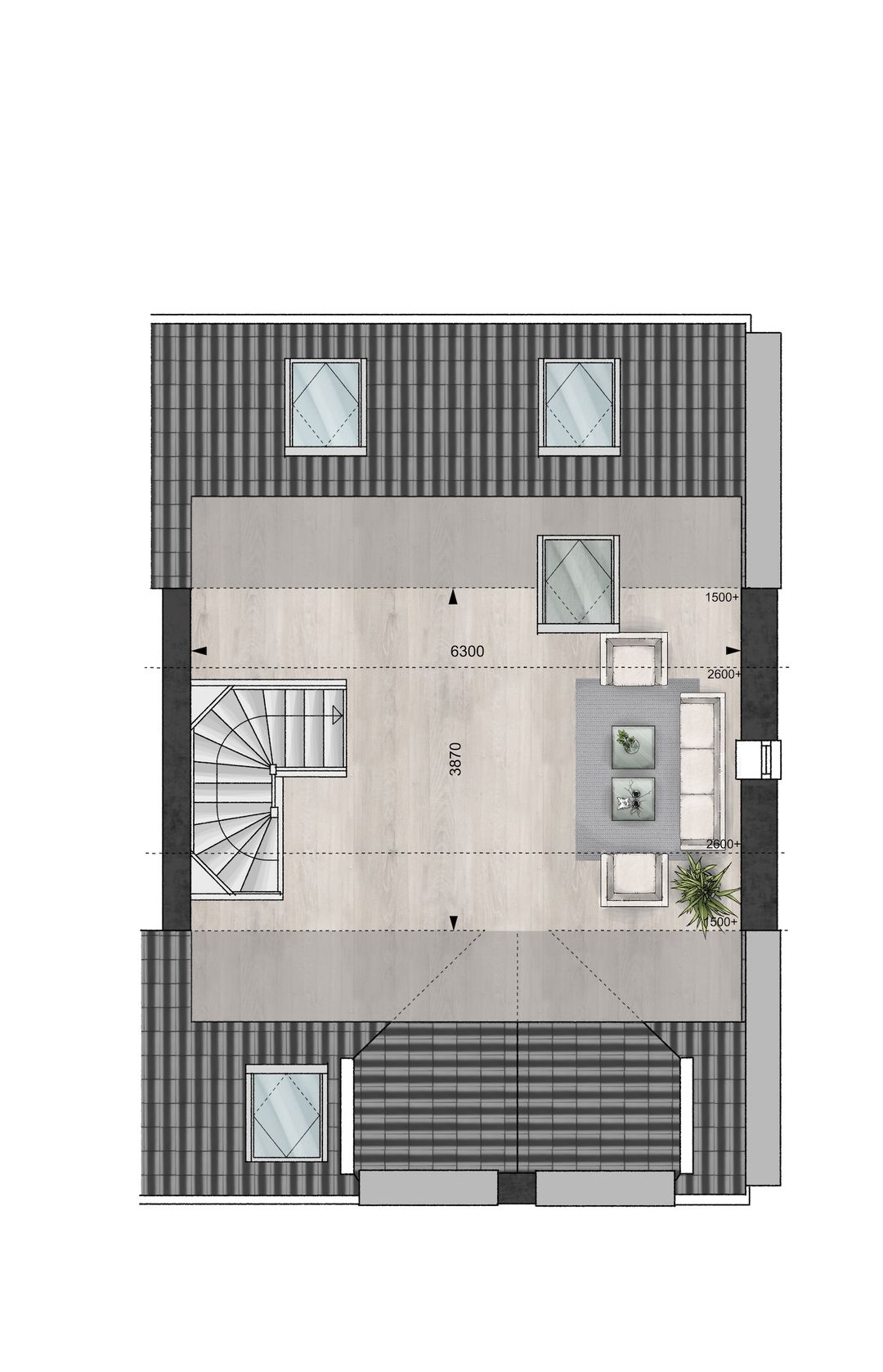 Foto 7 van Blanckx Ambacht: Pottenbakkerij (tweekap) (Bouwnr. 07)