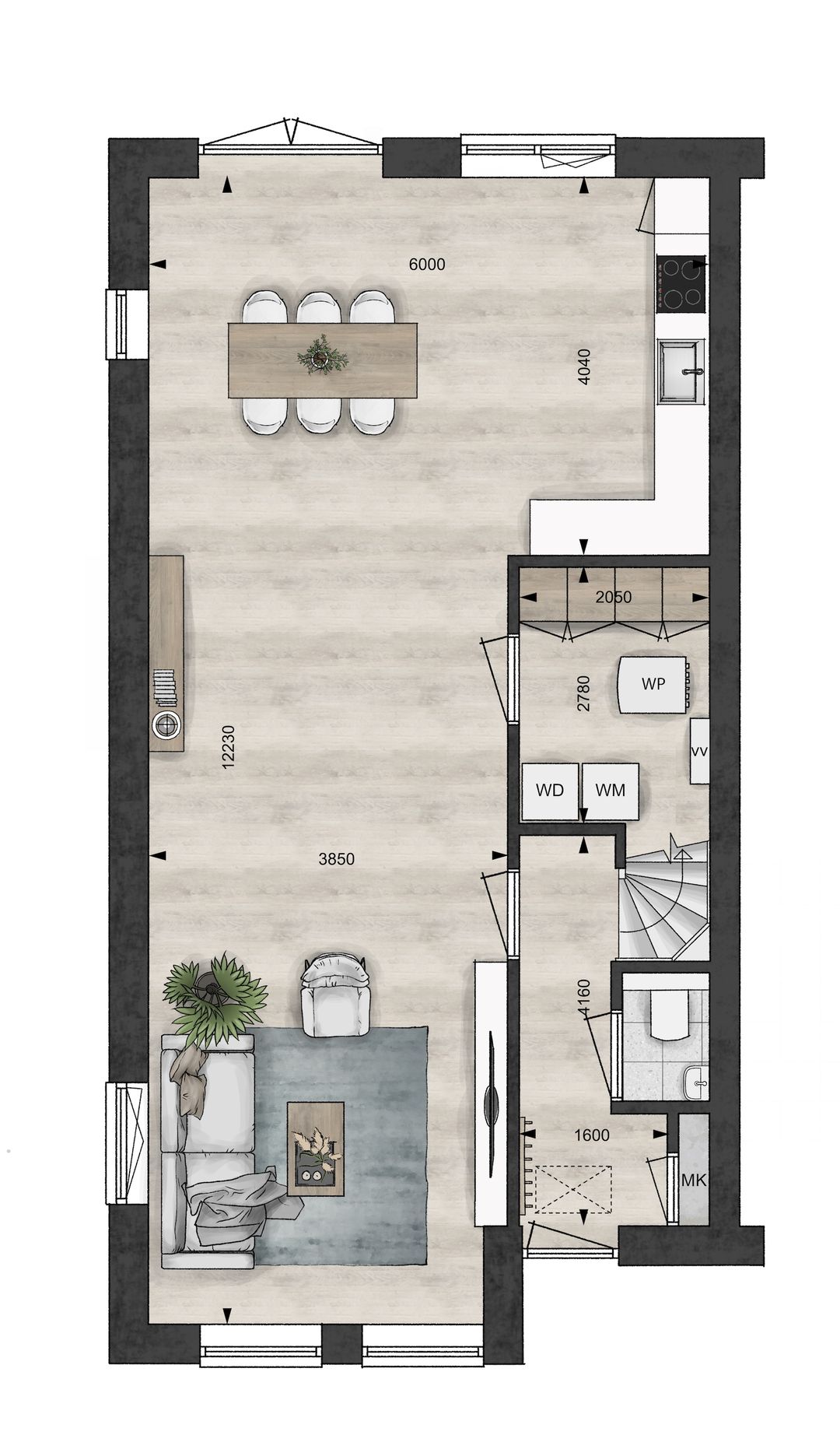 Foto 7 van Blanckx Ambacht: Pottenbakkerij (tweekap) (Bouwnr. 12)