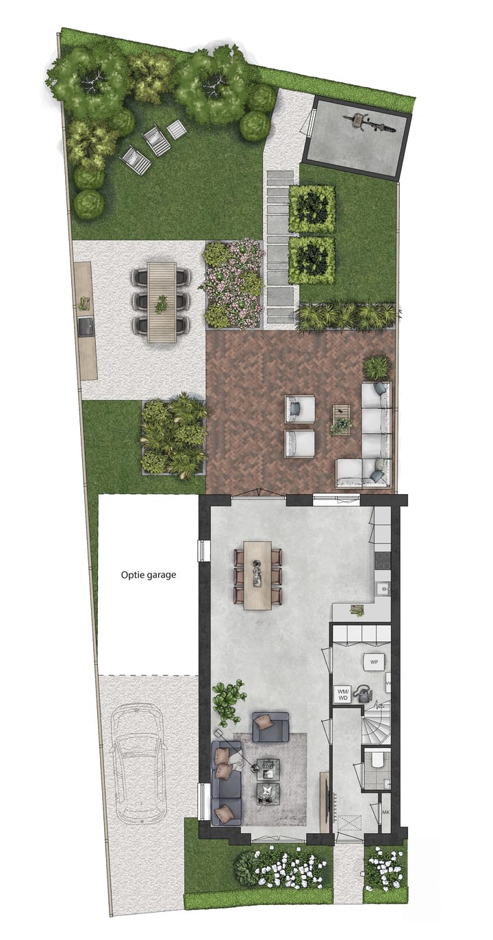 Foto 7 van Blanckx Ambacht: Touwslagerij (tweekap) (Bouwnr. 09)