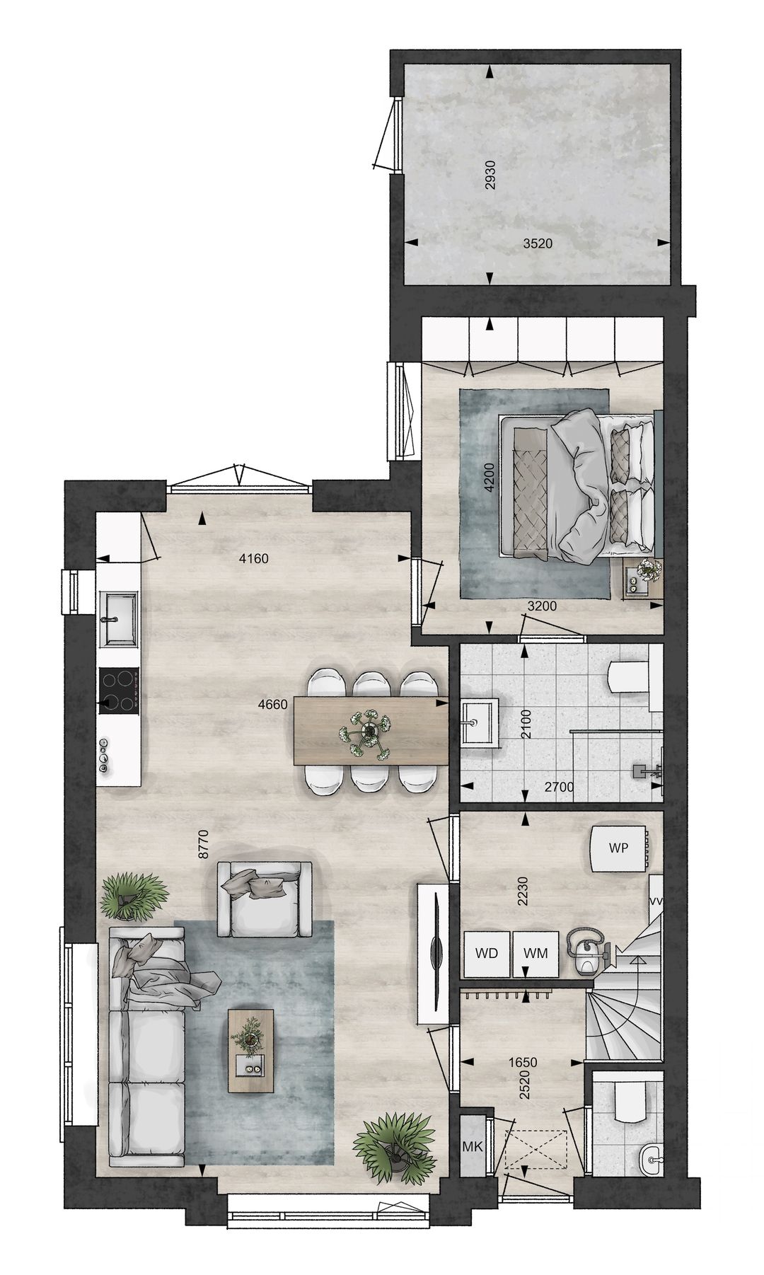 Foto 7 van Blanckx Ambacht: Hofwachter (tweekap LL) (Bouwnr. 18)