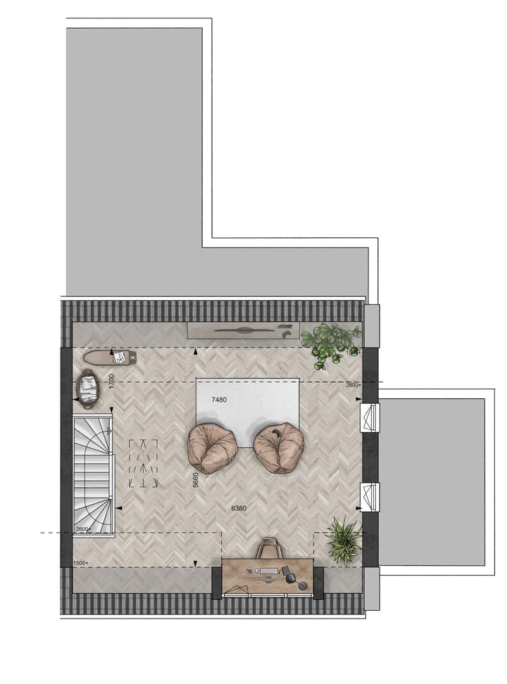 Foto 6 van Blanckx Ambacht: Hofwachter (tweekap LL) (Bouwnr. 19)