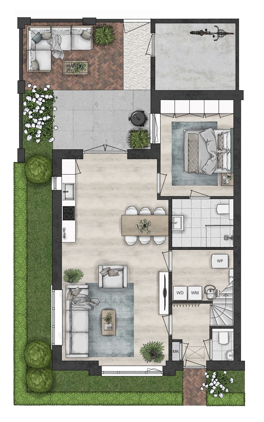 Foto 8 van Blanckx Ambacht: Hofwachter (tweekap LL) (Bouwnr. 17)