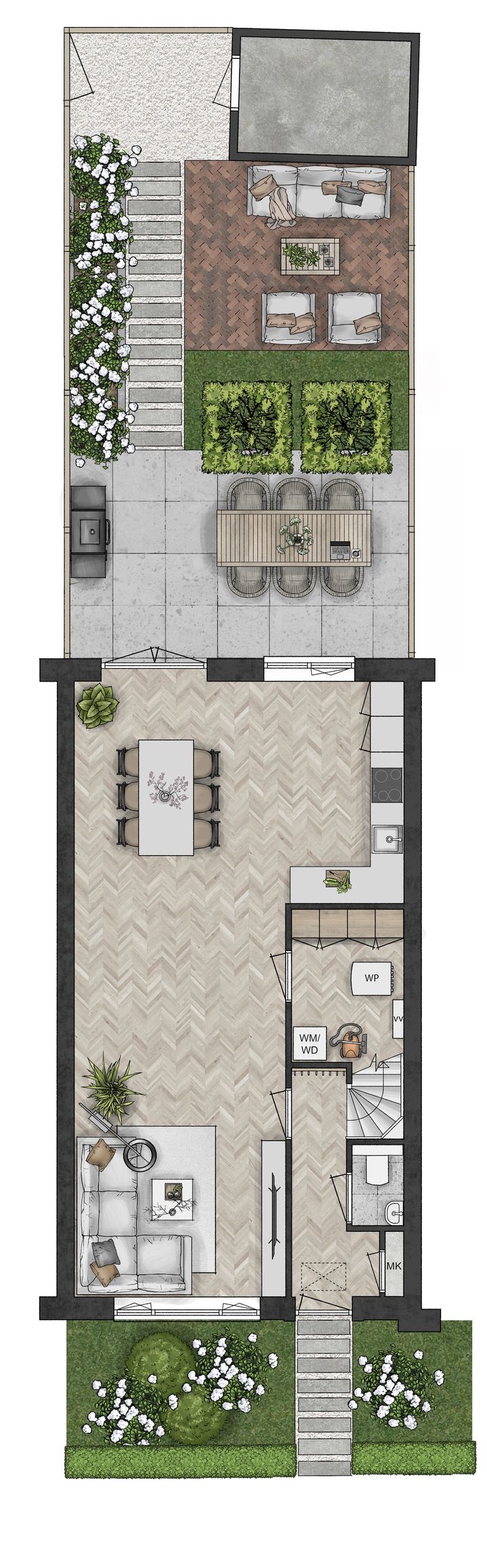 Foto 10 van Blanckx Ambacht: De Weverij (Rijwoning) (Bouwnr. 21)