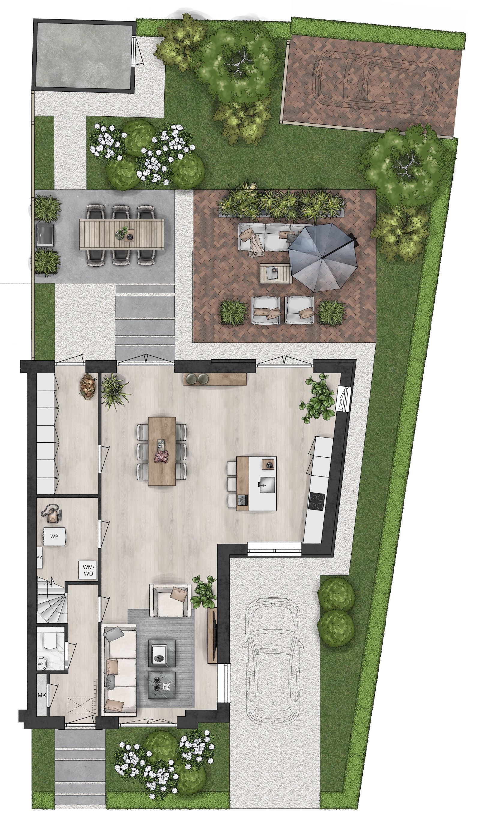 Foto 9 van Blanckx Ambacht: De Weverij (Hoekwoning) (Bouwnr. 23)