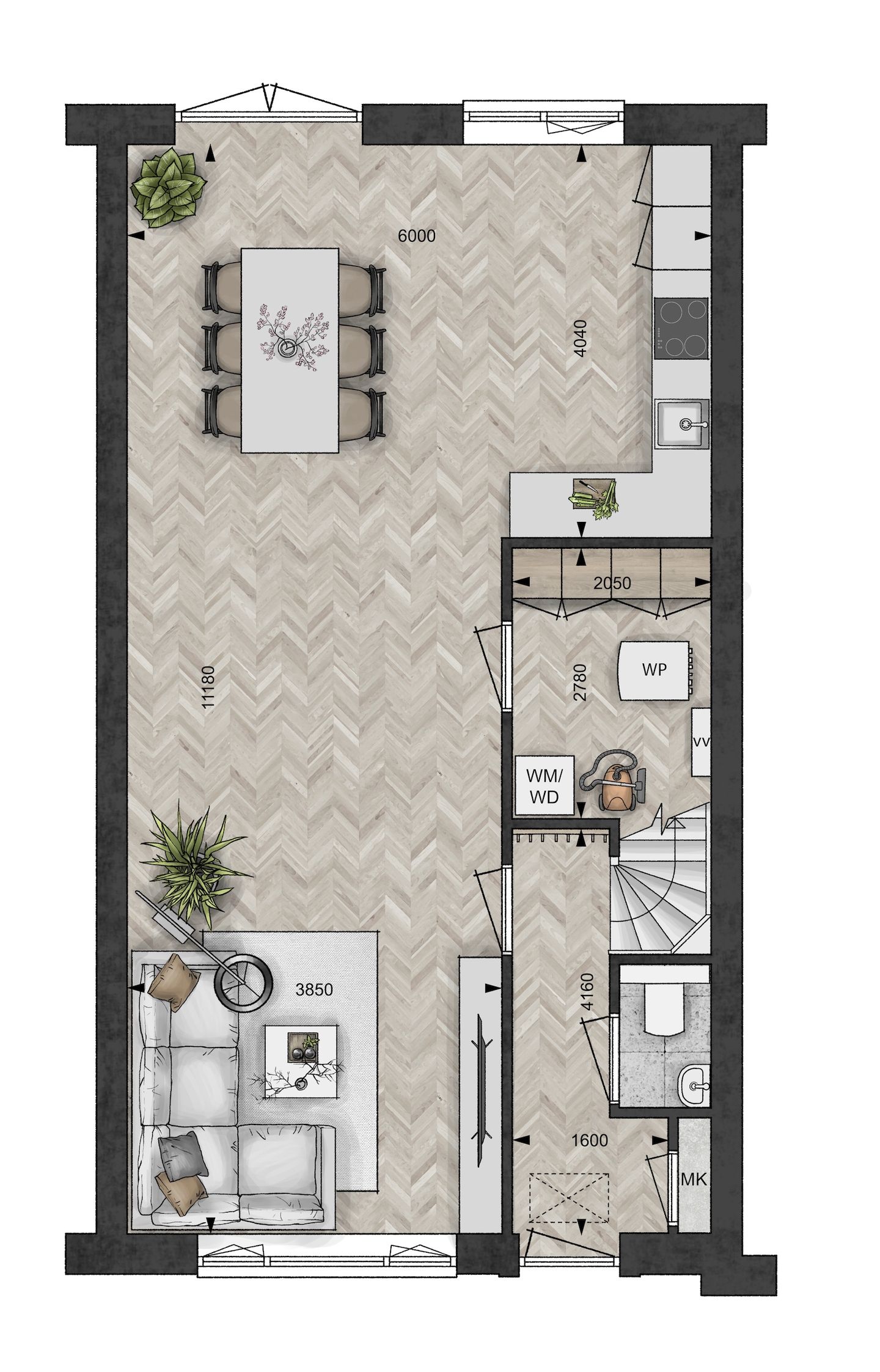 Foto 10 van Blanckx Ambacht: De Weverij (Rijwoning) (Bouwnr. 22)