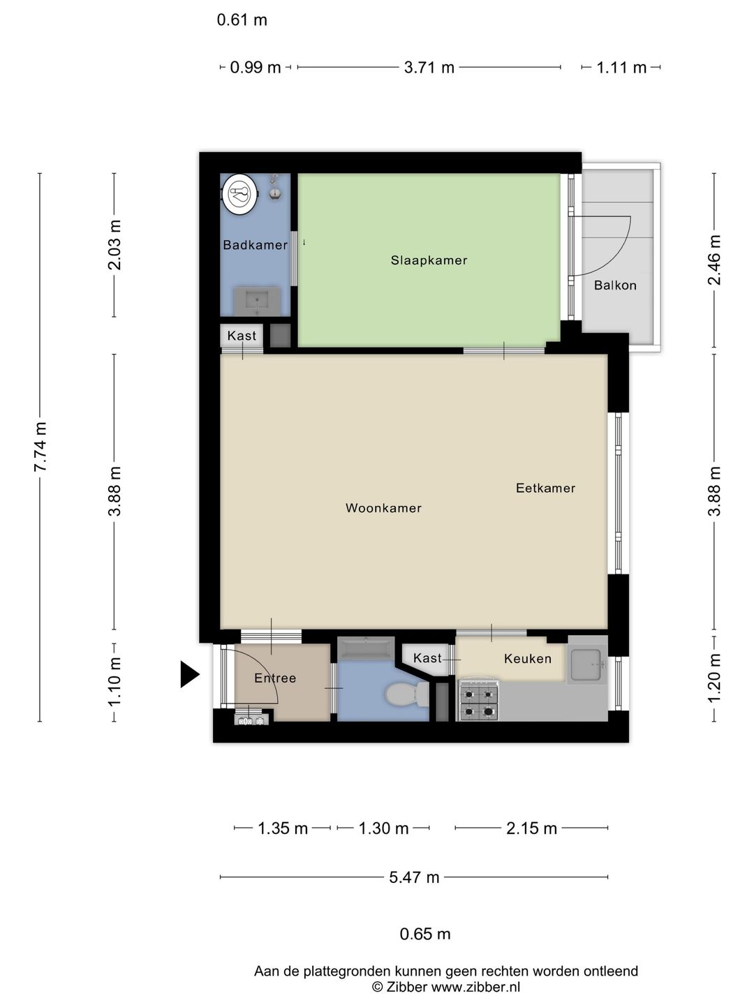 Foto 28 van Stadsmatenstraat 1-303