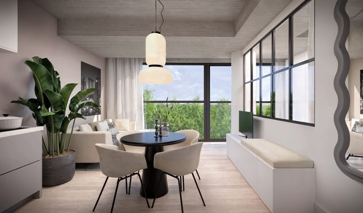 Foto van Studio-appartement - type B Galerijflat