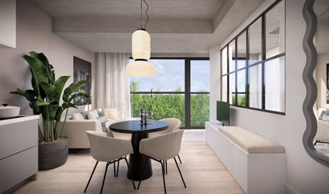 Foto van Studio-appartement - type B Galerijflat