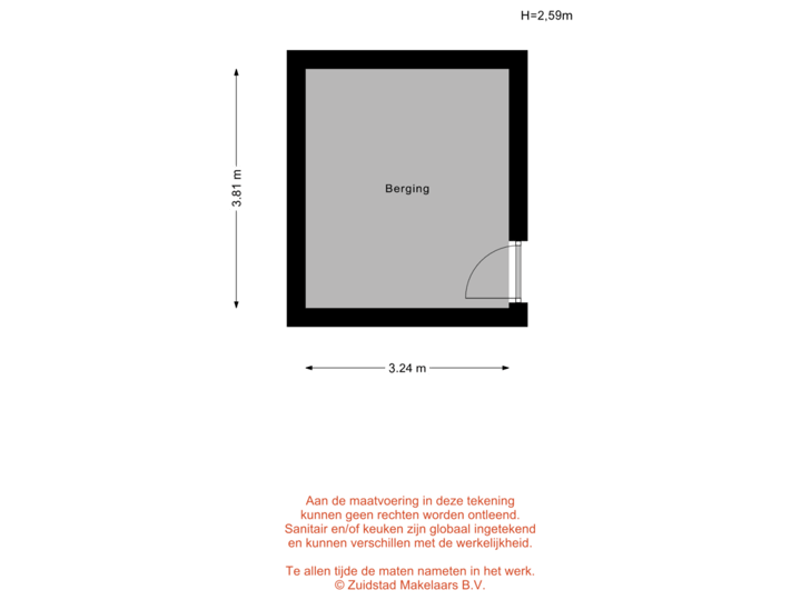 Stuart Millstraat 9 - Berging