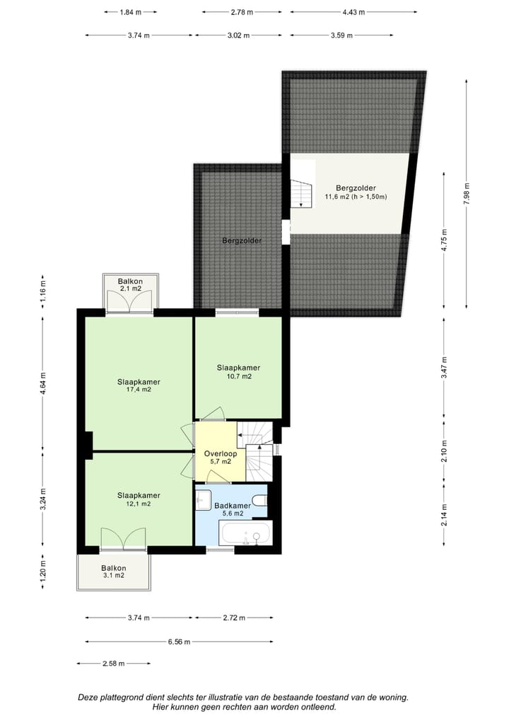 Foto 42 van Hunsstraat 19-A
