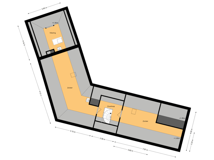 Derde woonlaag - B/D