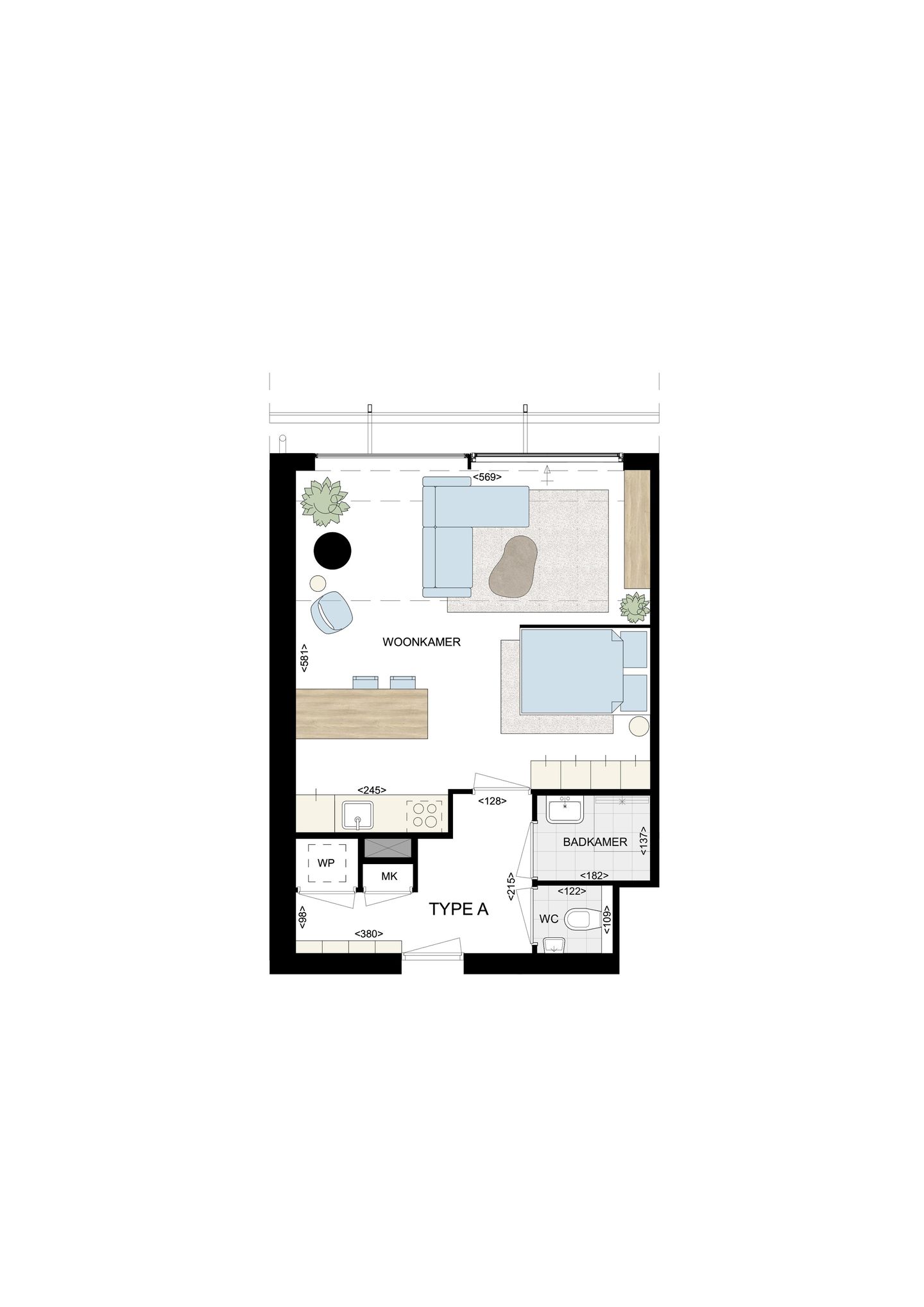 Foto 5 van Lucas Bolsstraat (Bouwnr. 104)