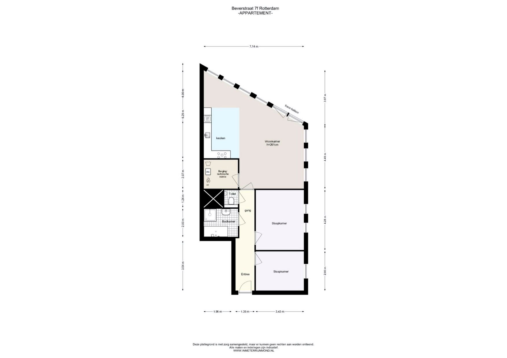 Foto 15 van Beverstraat 7-F